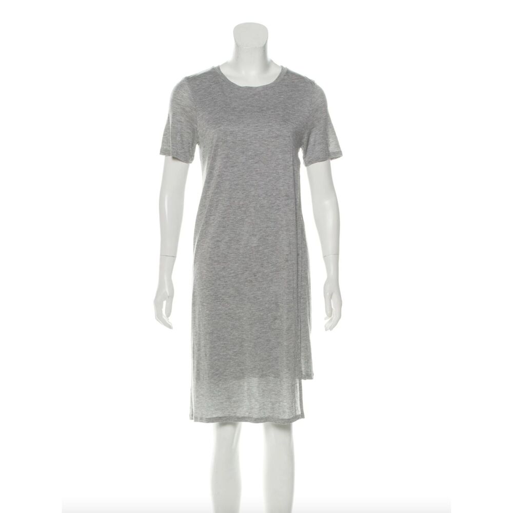 Acne Studios Obelia Tencel Mélange Dress Grey Women's Size Medium